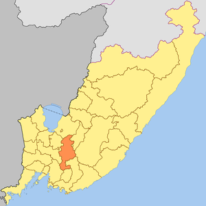 Анучинский район Анучинский муниципальный округ на карте