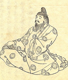 Портрет О-но Ясумаро (XIX век)