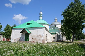 Тихвинская церковь (ранее в ней размещалась художественная галерея краеведческого музея)