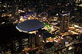 Ночной вид на Tokyo Dome