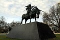 Статуя Чингисхана в Лондоне. Автор — Даши Намдаков