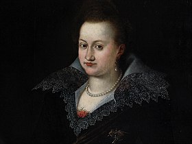 Фрагмент портрета XVII века кисти неизвестного. Фредериксборг