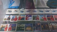 Образцы сувенирной продукции к 90-летию Аэрофлота — экспонат дома-музея