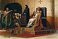 Папы Формоз и Стефан VII на «трупном синоде». 1870 г. Музей изящных искусств, Нант