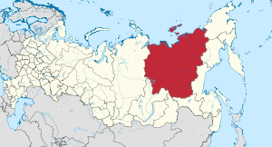 Якутская Автономная Советская Социалистическая Республика на карте