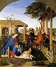 Семья Иоанна Крестителя посещает семью Христа, 1817, Галерея старых мастеров, Дрезден.