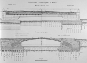 Проект перестройки моста. 1906 год
