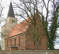 Backsteinkirche in Hohengüstow