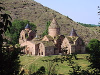 Основанный Мхитаром Гошем монастырь Нор-Гетик (Гошаванк), ныне в Тавушской области Армении