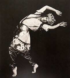 Карсавина в образе Шемаханской царицы, 1914 г. «Золотой петушок (балет)», фото Э. О. Хоппе