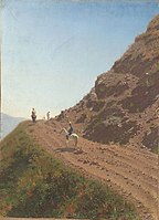 Кочевая дорога в горах Алатау