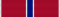 Width-44 scarlet ribbon with width-4 ultramarine blue stripe at center, surrounded by width-1 white stripes. Width-1 white stripes are at the edges.