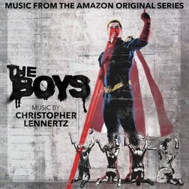 Обложка альбома Кристофера Леннерца «The Boys: Season 1 (Music from the Amazon Original Series)» (2019)