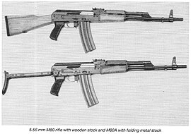 Zastava M80 и M80A