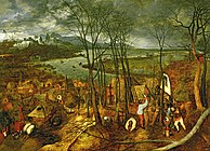 «Сумрачный день», 1565, Музей истории искусств, Вена