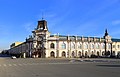 Вид на площадь и Национальный музей Республики Татарстан (ранее - Гостиный двор)