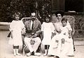 Принцесса Елизавета с родителями и сёстрами