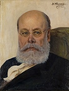 Портрет кисти Владимира Маковского, 1908 г.