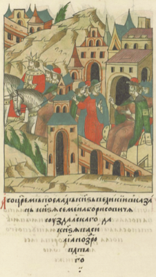 Иван III посылает Василия Ноздроватого в Казань