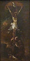 Алессандро Маньяско Христос на кресте и св. Франциск Ассизский