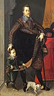 Портрет императора Фердинанда II Габсбурга с придворным карликом. 1604. Холст, масло. Музей истории искусств, Вена