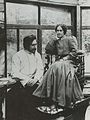 Леонид Андреев с женой Анной Андреевной, 1903