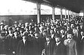 Депутаты распущенной Государственной Думы прибывают на Выборгский вокзал, 1906