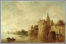 «Речной пейзаж», ок. 1650