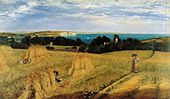 Вид на залив Сандаун, остров Уайт (1855)