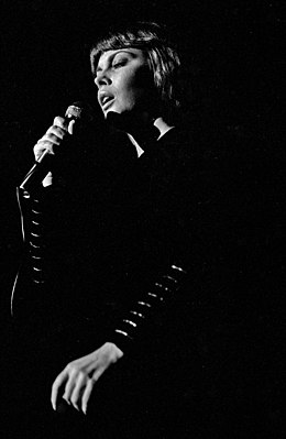 Выступление Мирей Матье в Гамбурге, Германия. 1971 год.