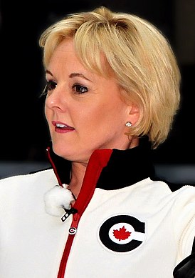Элизабет Мэнли в 2010 на Олимпиаде в Ванкувере