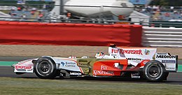 VJM01 Адриана Сутиля на Гран-при Великобритании 2008 года