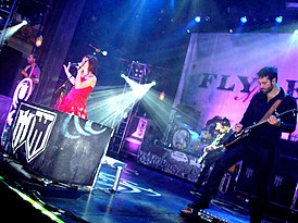 Концерт Flyleaf в Сан-Франциско (октябрь 2010)