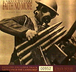 Обложка сингла Faith No More «A Small Victory» (1992)