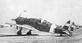 Fiat G.50 захваченный Британской армией в Северной Африке.