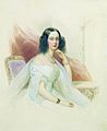 Гау В.И. Портрет цесаревны великой княгини Марии Александровны,1841.