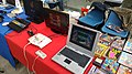 Запущенная игра на старом ноутбуке, RetroMadrid 2017