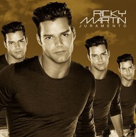 Обложка сингла Рики Мартина «Juramento» (2003)