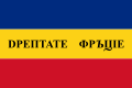 Флаг валашских революционеров 1848 года.