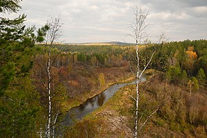 Вид на реку Сергу