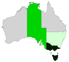 Results by colony of the 1898 referendums