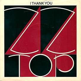 Обложка сингла ZZ Top «I Thank You» (1979)