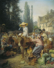 Рынок в Фонтенбло (1864)