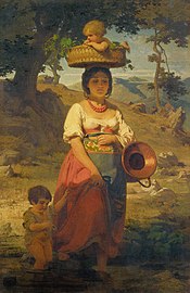 Итальянка с детьми (1862)