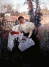 Портрет жены художника (1898)