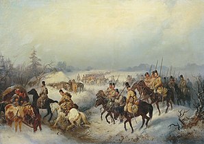 Казаки на марше (1851)