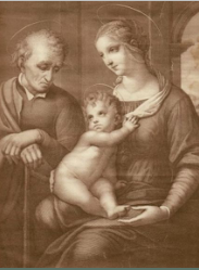 Святое семейство ( с картины Дольчи, 1839)