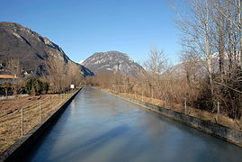 Canale Ledra vicino a Osoppo