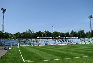 Стадион «Уралмаш» в 2009 году