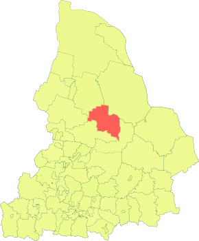 Сосьвинский городской округ на карте